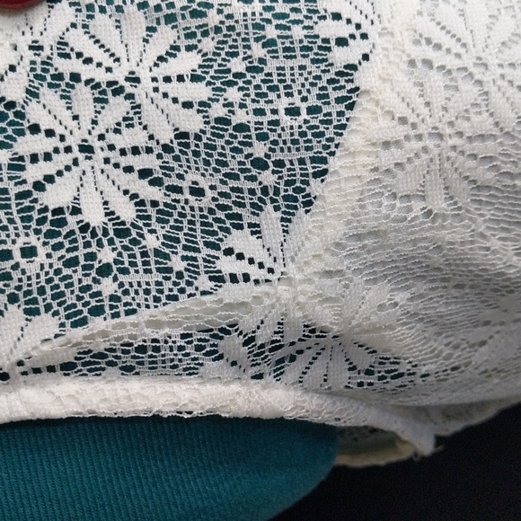 *BeBop* White Lace Midi Summer Dress - Picture 4 of 8